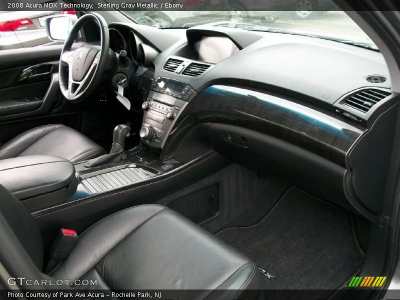 Sterling Gray Metallic / Ebony 2008 Acura MDX Technology