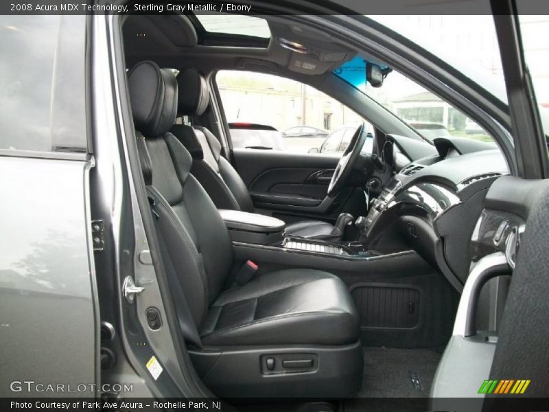 Sterling Gray Metallic / Ebony 2008 Acura MDX Technology