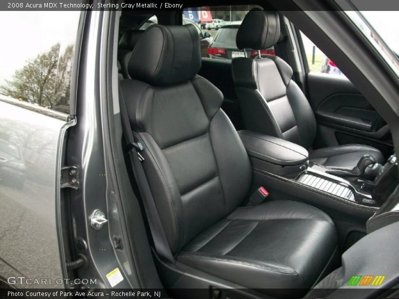 Sterling Gray Metallic / Ebony 2008 Acura MDX Technology