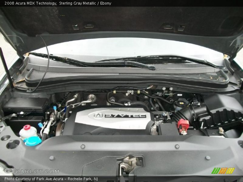 Sterling Gray Metallic / Ebony 2008 Acura MDX Technology