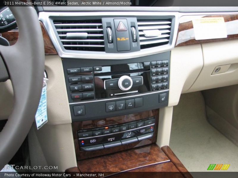 Controls of 2011 E 350 4Matic Sedan