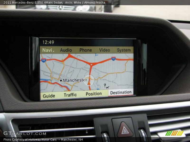 Navigation of 2011 E 350 4Matic Sedan