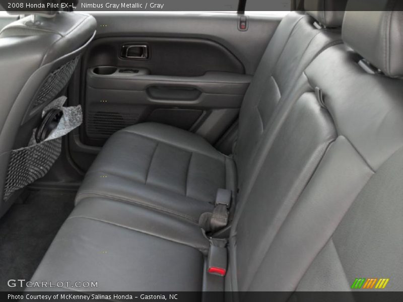 Nimbus Gray Metallic / Gray 2008 Honda Pilot EX-L