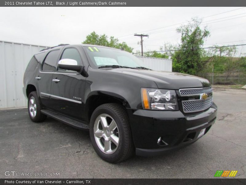 Black / Light Cashmere/Dark Cashmere 2011 Chevrolet Tahoe LTZ