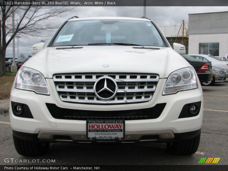 Arctic White / Black 2011 Mercedes-Benz ML 350 BlueTEC 4Matic
