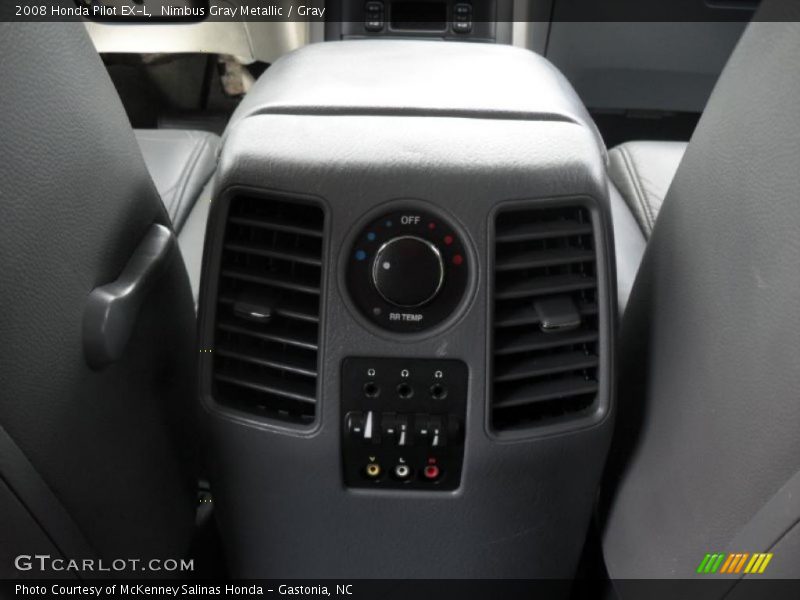 Nimbus Gray Metallic / Gray 2008 Honda Pilot EX-L