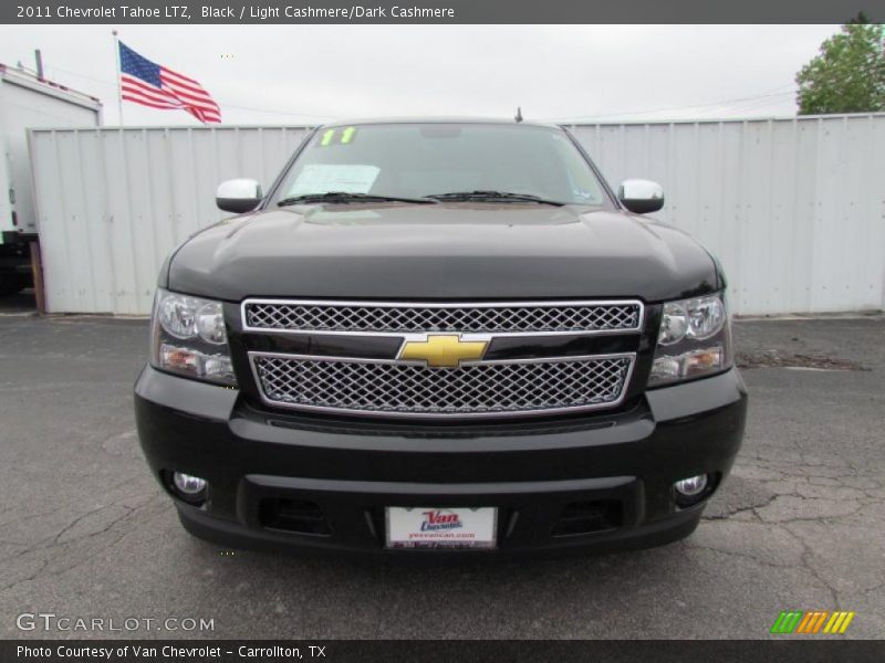 Black / Light Cashmere/Dark Cashmere 2011 Chevrolet Tahoe LTZ