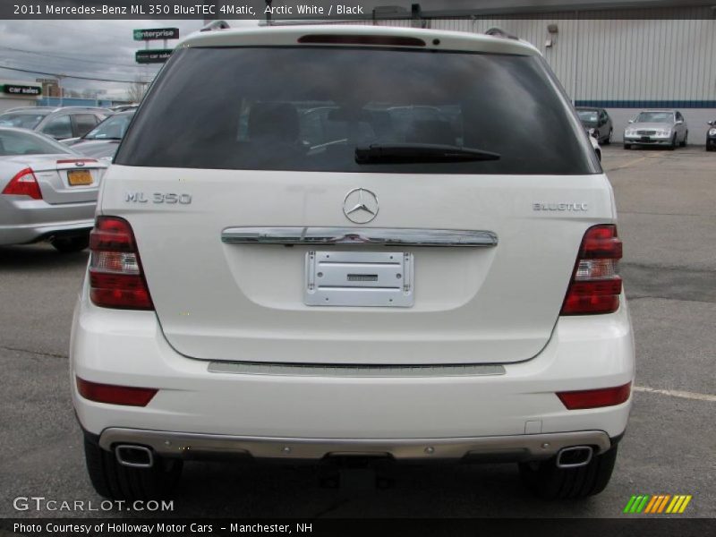 Arctic White / Black 2011 Mercedes-Benz ML 350 BlueTEC 4Matic