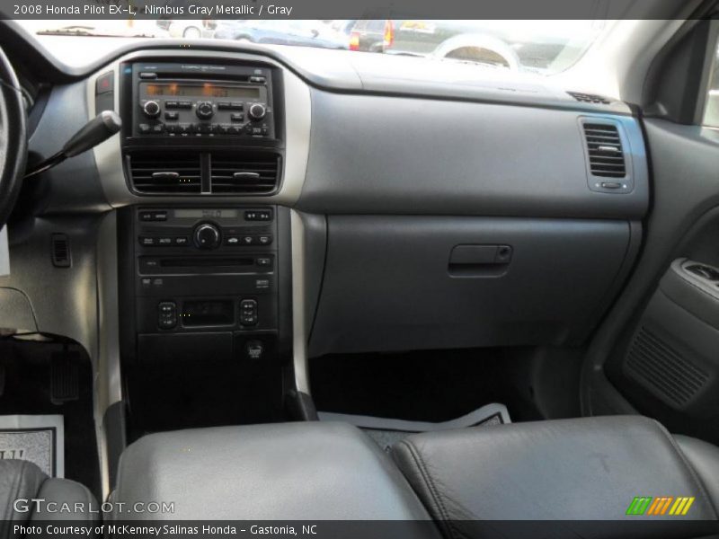 Nimbus Gray Metallic / Gray 2008 Honda Pilot EX-L