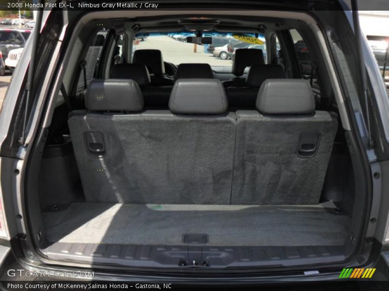 Nimbus Gray Metallic / Gray 2008 Honda Pilot EX-L