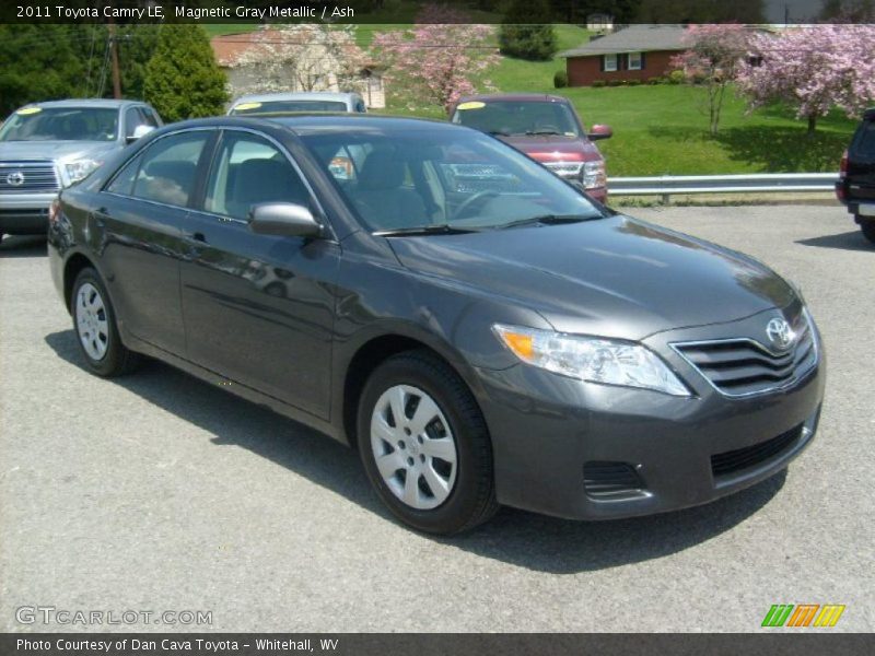 Magnetic Gray Metallic / Ash 2011 Toyota Camry LE