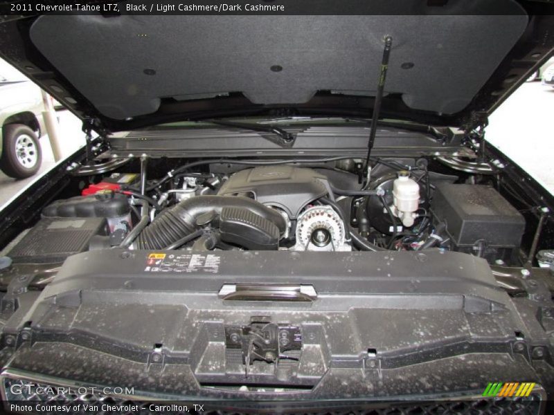 Black / Light Cashmere/Dark Cashmere 2011 Chevrolet Tahoe LTZ