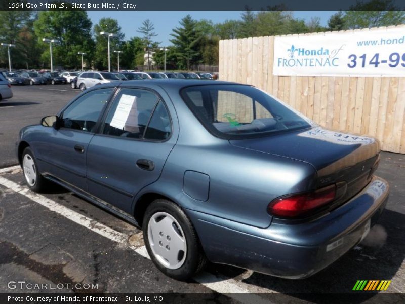 Slate Blue Mica / Gray 1994 Geo Prizm LSi