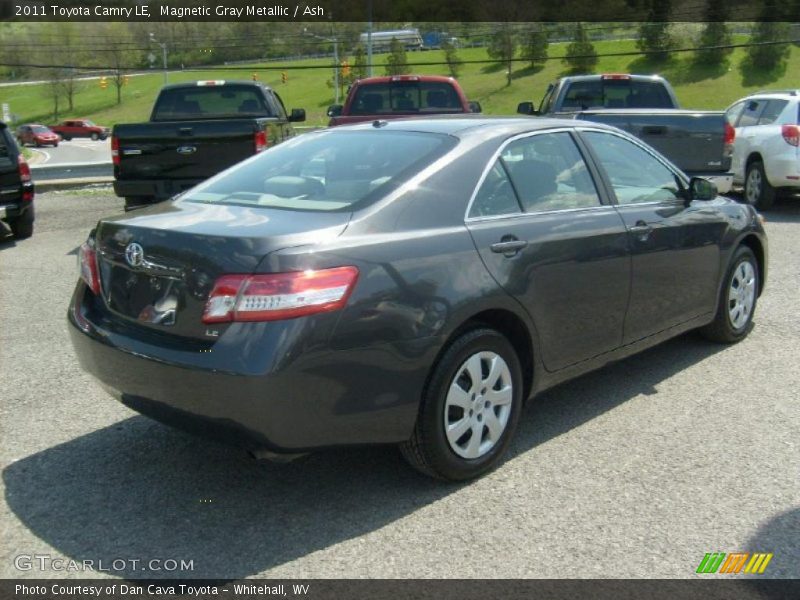 Magnetic Gray Metallic / Ash 2011 Toyota Camry LE
