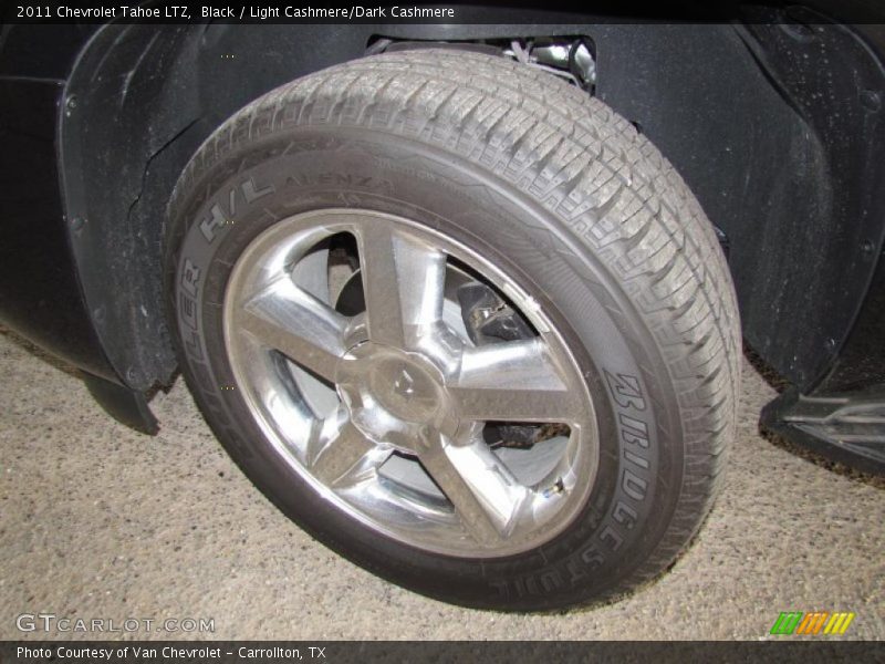 Black / Light Cashmere/Dark Cashmere 2011 Chevrolet Tahoe LTZ