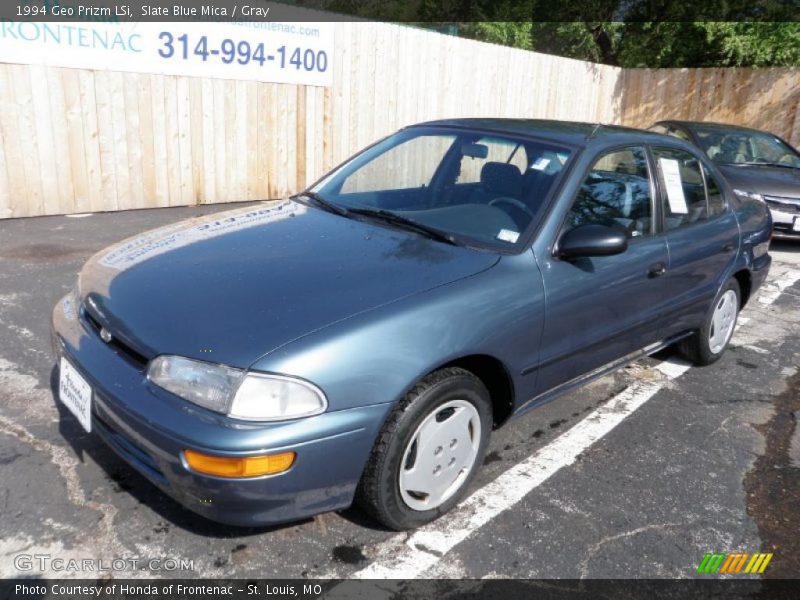 Slate Blue Mica / Gray 1994 Geo Prizm LSi