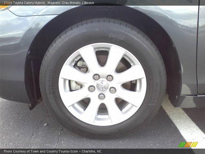 Magnetic Gray Metallic / Bisque 2009 Toyota Camry Hybrid