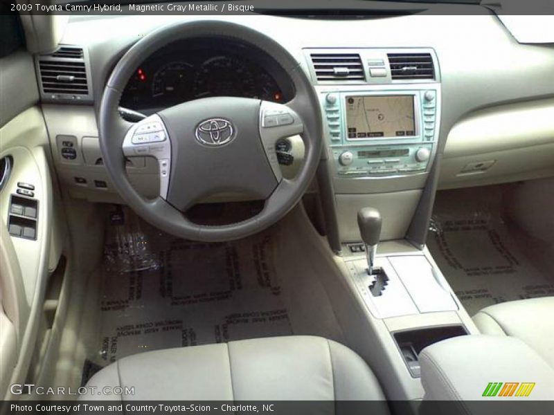 Magnetic Gray Metallic / Bisque 2009 Toyota Camry Hybrid
