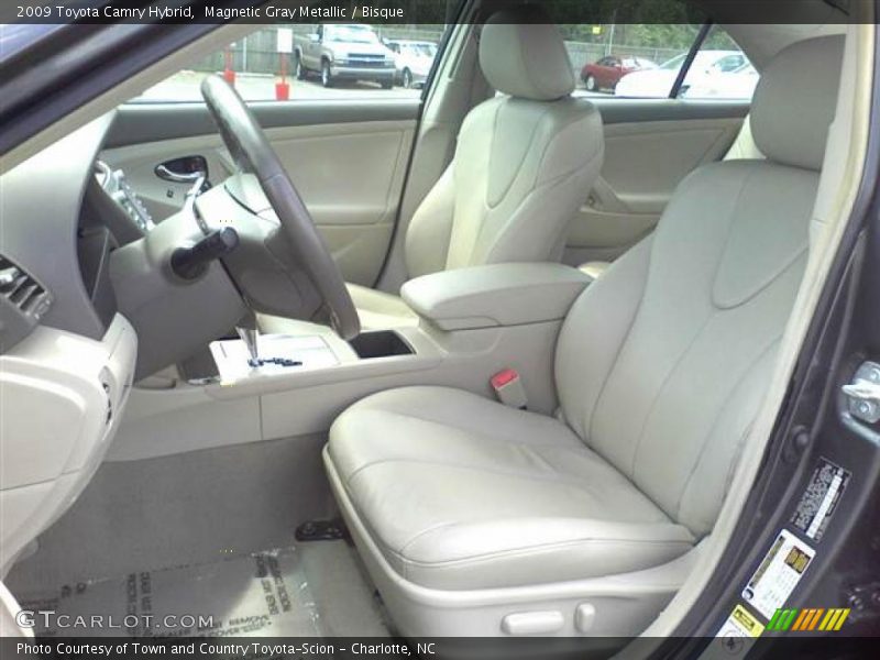 Magnetic Gray Metallic / Bisque 2009 Toyota Camry Hybrid