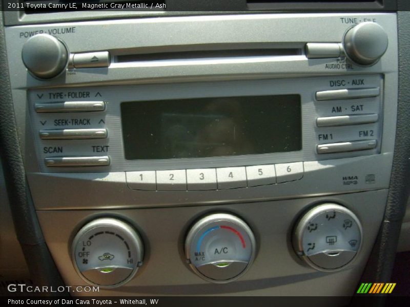 Magnetic Gray Metallic / Ash 2011 Toyota Camry LE