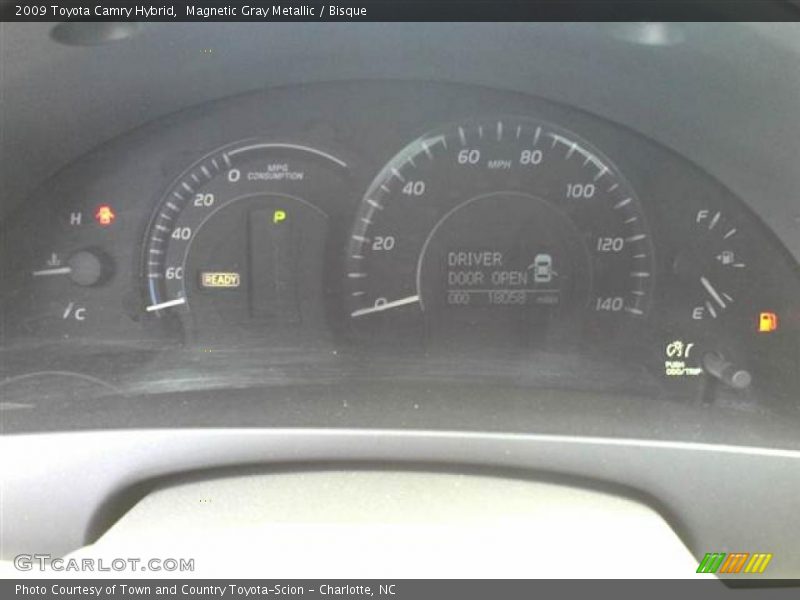 Magnetic Gray Metallic / Bisque 2009 Toyota Camry Hybrid