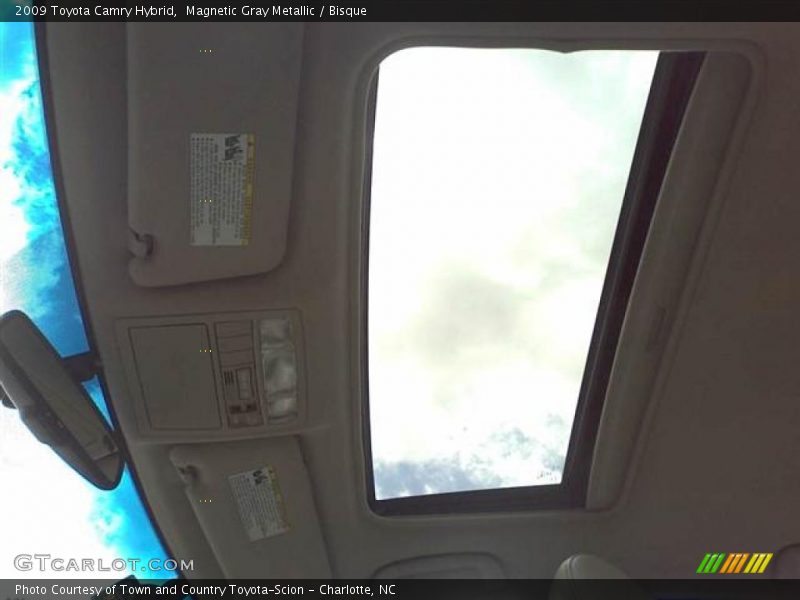 Magnetic Gray Metallic / Bisque 2009 Toyota Camry Hybrid
