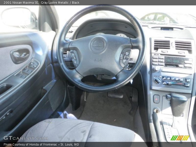 Gray Lustre Metallic / Black 2001 Nissan Maxima SE