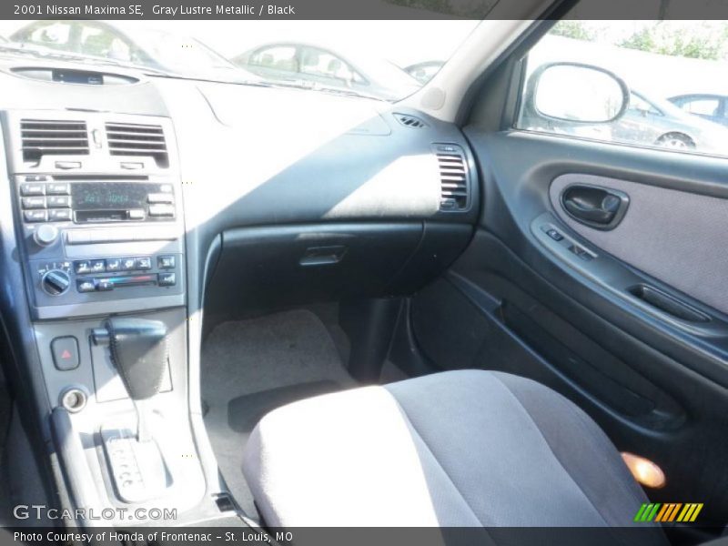 Gray Lustre Metallic / Black 2001 Nissan Maxima SE