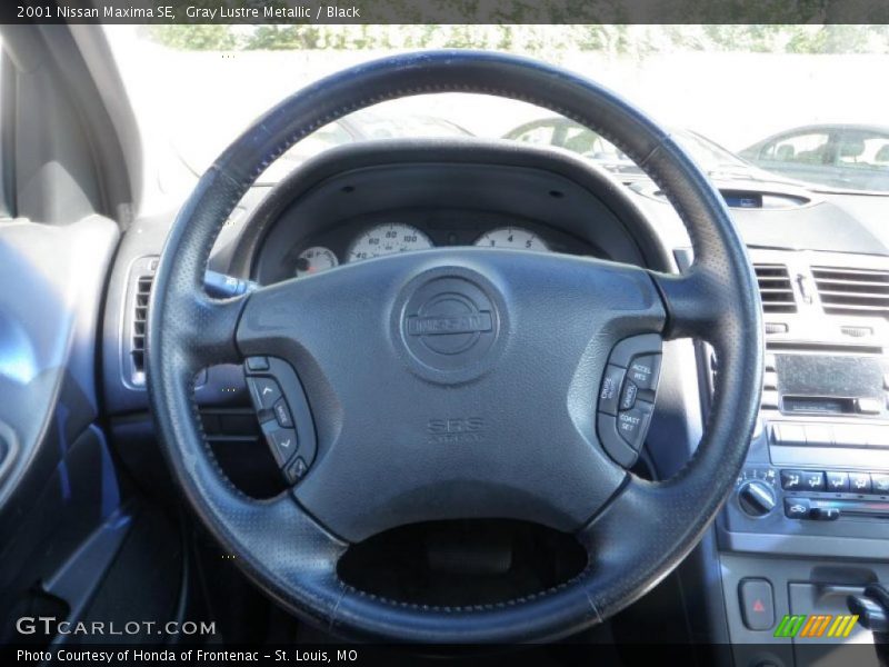 Gray Lustre Metallic / Black 2001 Nissan Maxima SE