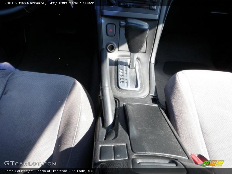 Gray Lustre Metallic / Black 2001 Nissan Maxima SE
