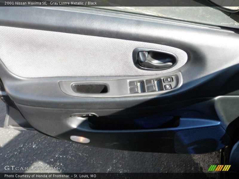 Gray Lustre Metallic / Black 2001 Nissan Maxima SE