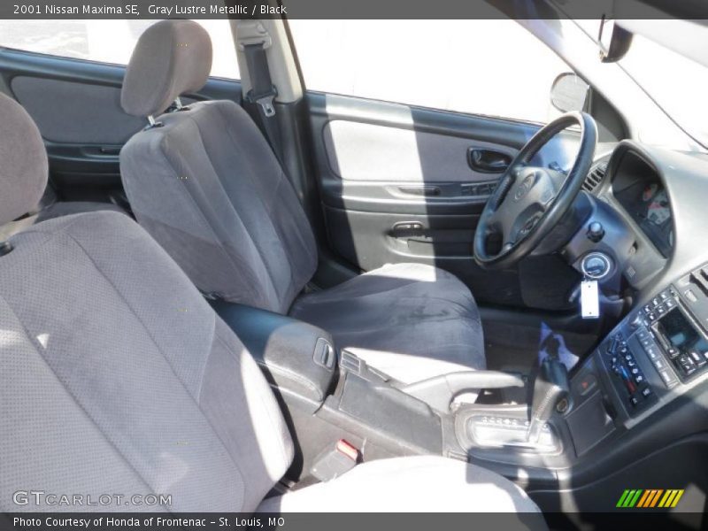 Gray Lustre Metallic / Black 2001 Nissan Maxima SE
