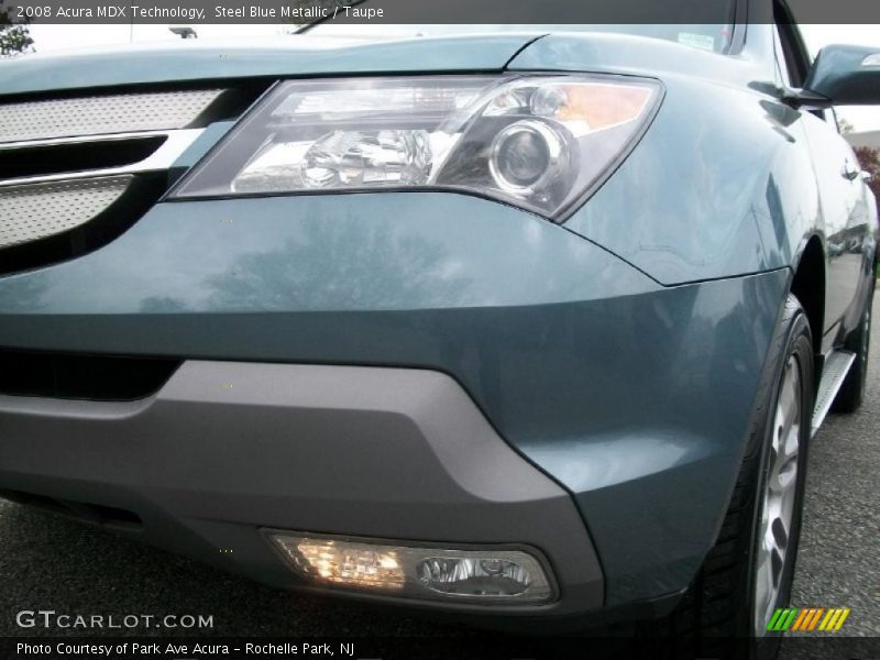 Steel Blue Metallic / Taupe 2008 Acura MDX Technology