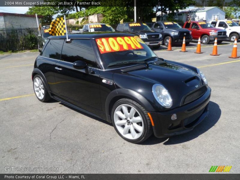 Jet Black / Panther Black 2004 Mini Cooper S Hardtop