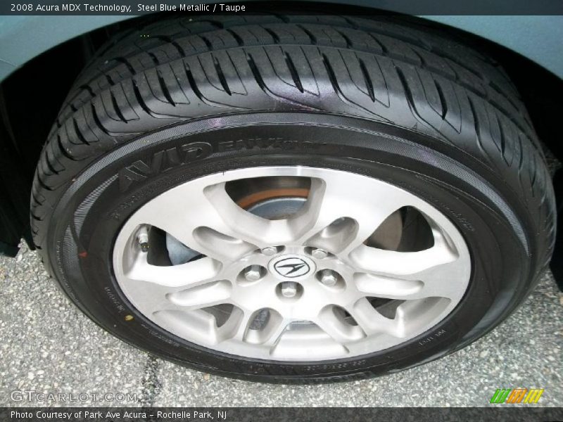 Steel Blue Metallic / Taupe 2008 Acura MDX Technology