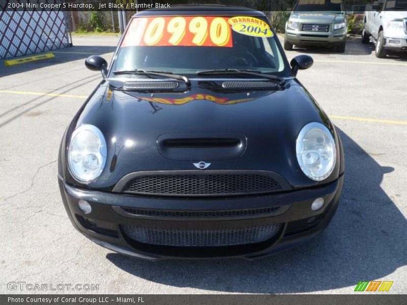 Jet Black / Panther Black 2004 Mini Cooper S Hardtop