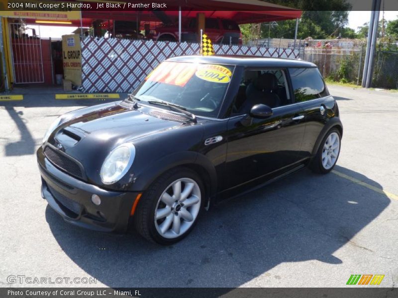 Jet Black / Panther Black 2004 Mini Cooper S Hardtop