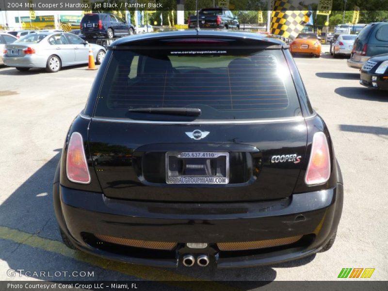 Jet Black / Panther Black 2004 Mini Cooper S Hardtop