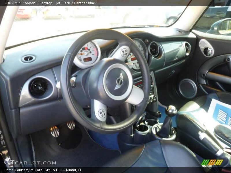Jet Black / Panther Black 2004 Mini Cooper S Hardtop