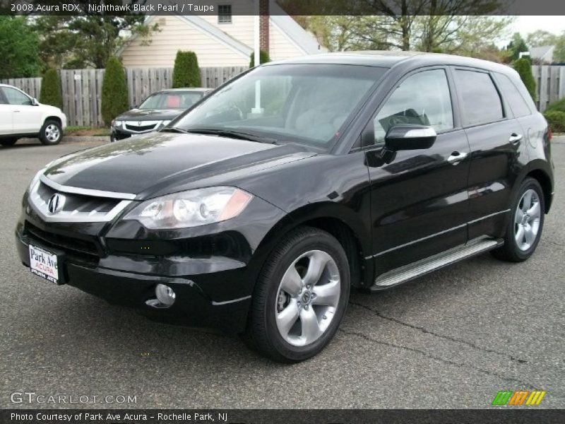 Nighthawk Black Pearl / Taupe 2008 Acura RDX