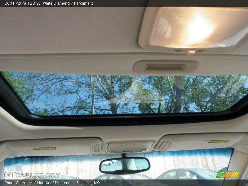 White Diamond / Parchment 2001 Acura TL 3.2