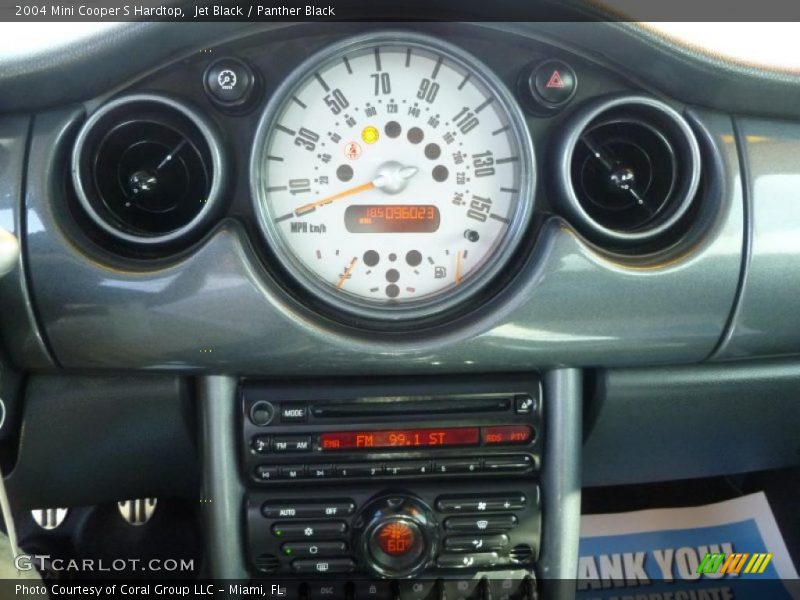 Jet Black / Panther Black 2004 Mini Cooper S Hardtop