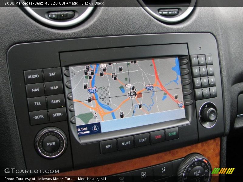 Navigation of 2008 ML 320 CDI 4Matic