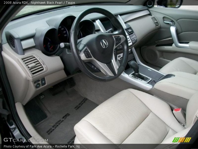 Nighthawk Black Pearl / Taupe 2008 Acura RDX