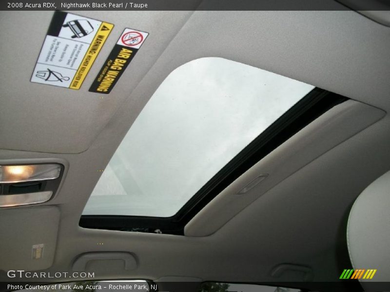 Nighthawk Black Pearl / Taupe 2008 Acura RDX