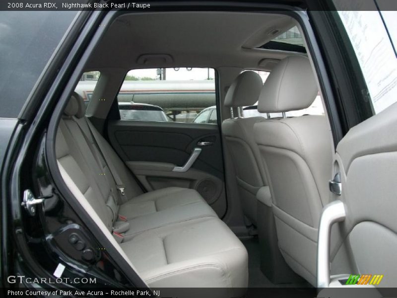Nighthawk Black Pearl / Taupe 2008 Acura RDX