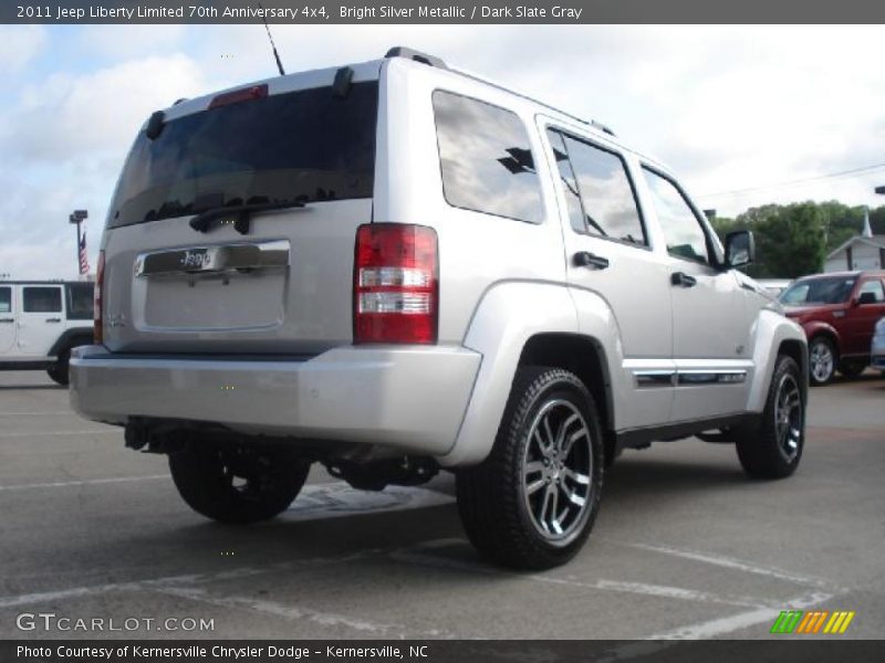 Bright Silver Metallic / Dark Slate Gray 2011 Jeep Liberty Limited 70th Anniversary 4x4