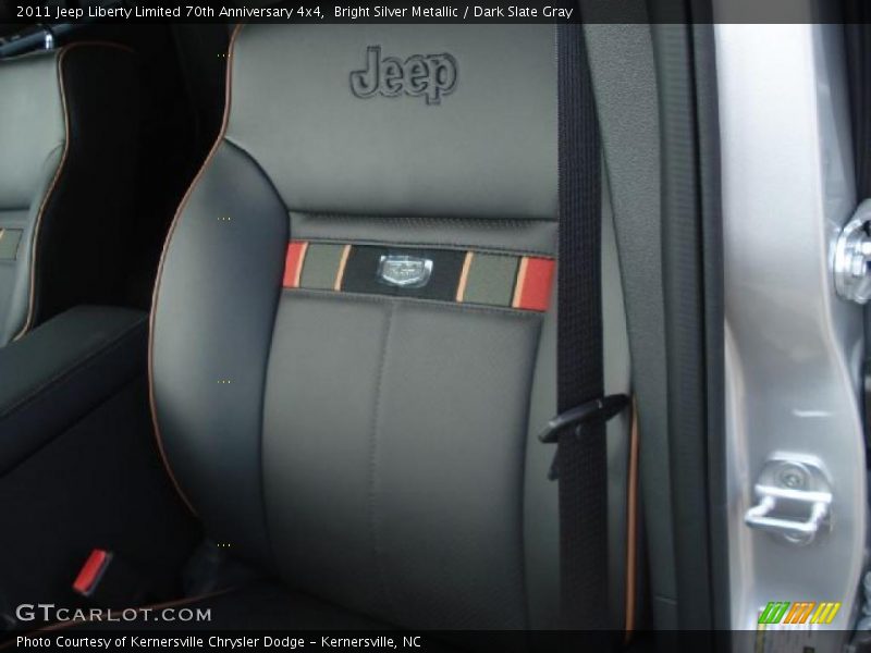 Bright Silver Metallic / Dark Slate Gray 2011 Jeep Liberty Limited 70th Anniversary 4x4