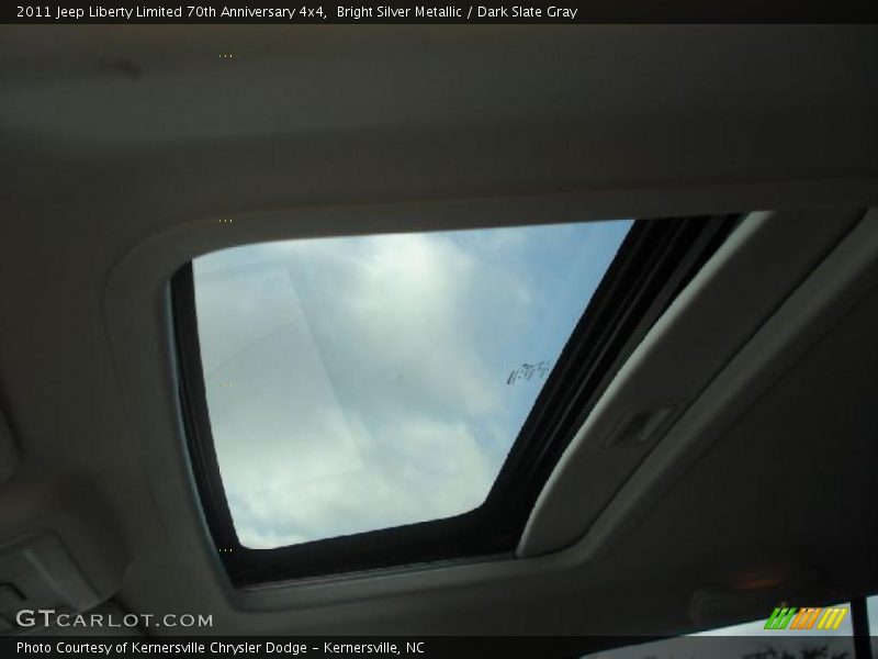 Bright Silver Metallic / Dark Slate Gray 2011 Jeep Liberty Limited 70th Anniversary 4x4