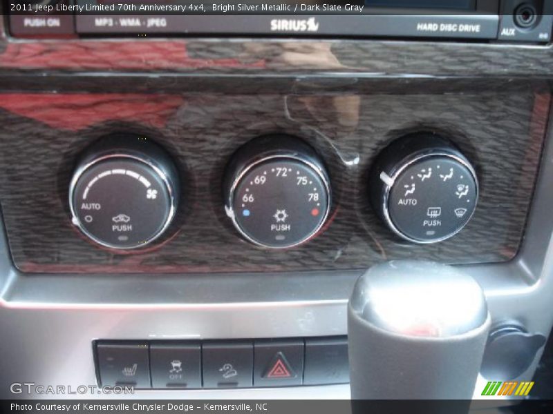 Bright Silver Metallic / Dark Slate Gray 2011 Jeep Liberty Limited 70th Anniversary 4x4